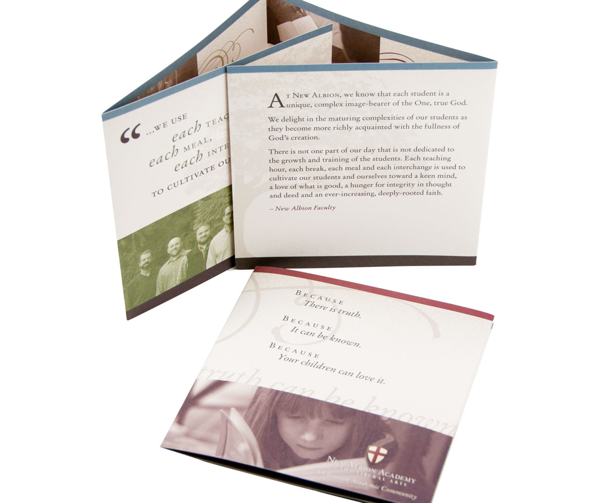 New Albion Liberal Arts School Brochure