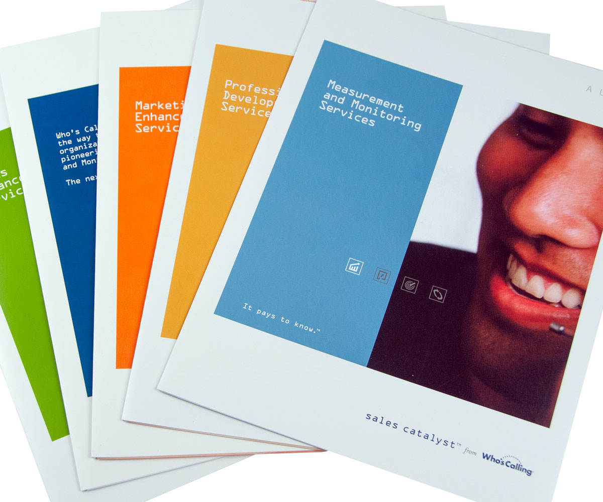 In-House Marketing Brochures for Product Offerings