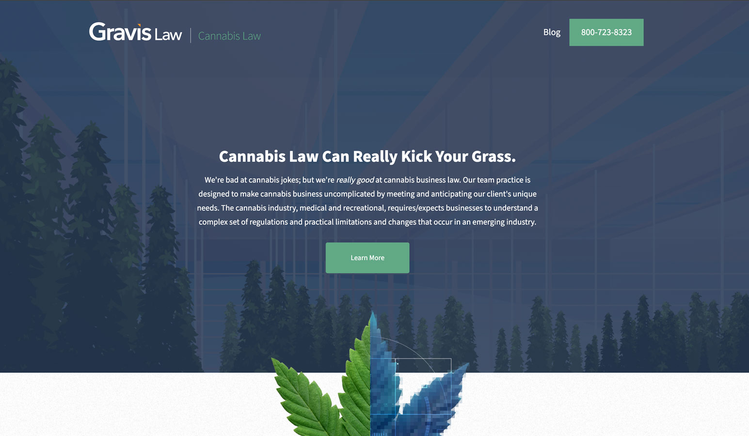 Cannabis Law Landing Page