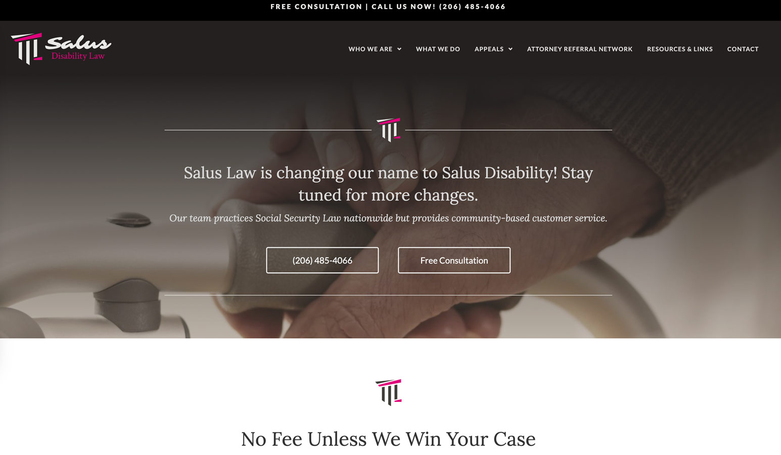 Salus Law Website