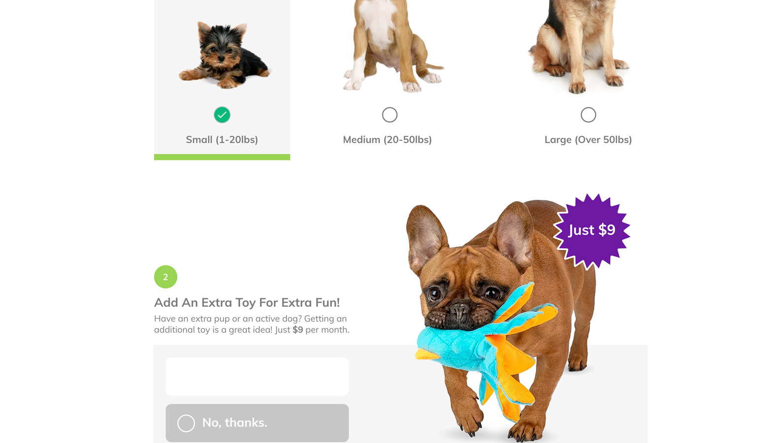 Wagwell Doggy Box Portal Scrolled